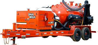 A vacuum trailer from Holt of California